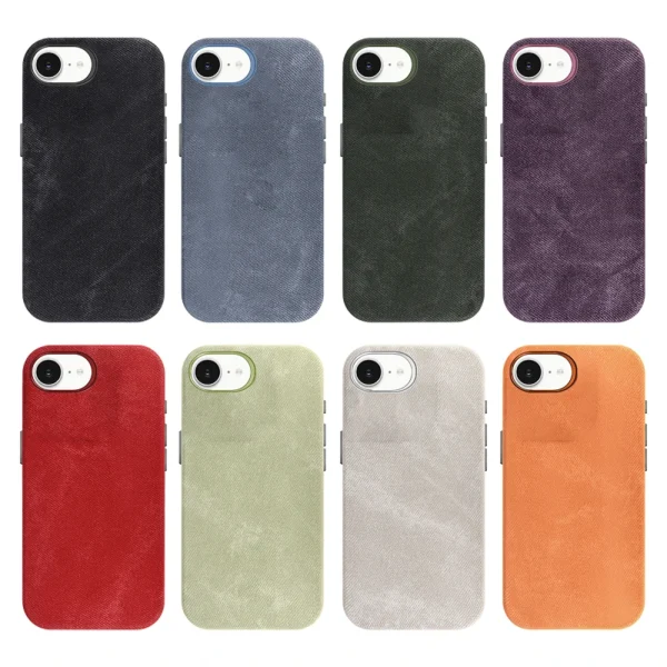 Capa Mocome de Piel com Magsafe para iPhone 16E