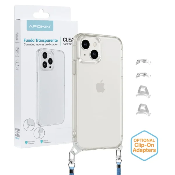 Case 2en1 ClearStrap Transparent for iPhone 16 Pro Max