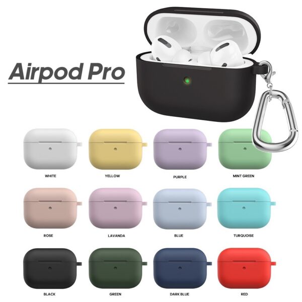 Capa protetora de silicone para AirPods Pro
