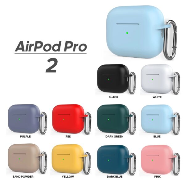 Capa protetora de silicone para AirPods Pro 2