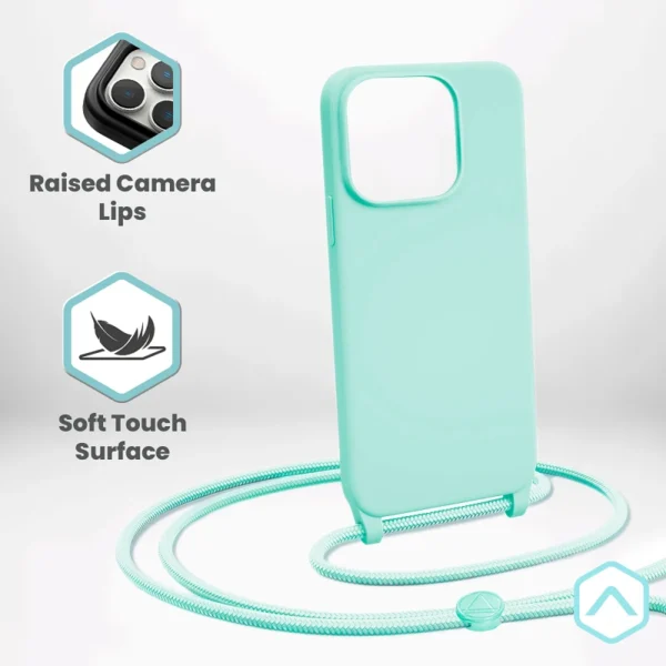 Capa macia com cordão para Huawei P30 Lite em 5 cores