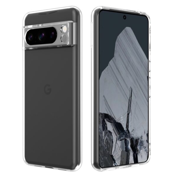 Capa Silicone macio transparent Google Pixel 8 Pro.