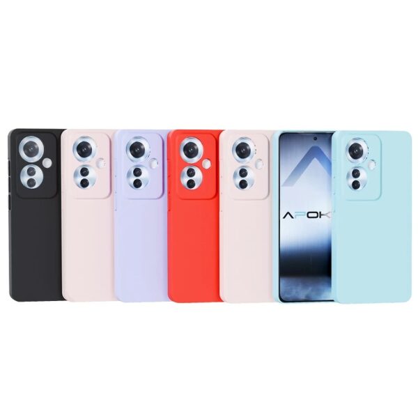Oppo Reno 12F Soft Silicone Case 7 Colours