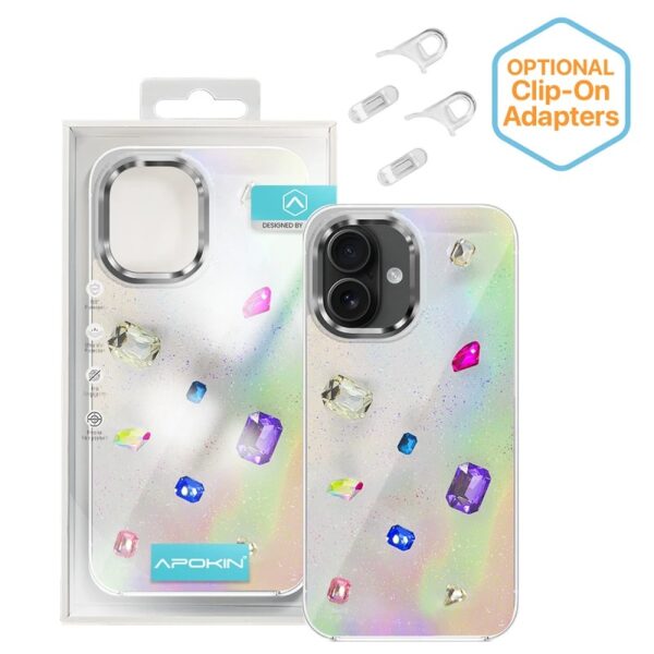 Iridescent Stones Case for For Multiple brands.