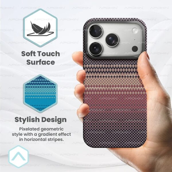 Kevlar Fiber Case with Magsafe for iPhone 17 Pro Max