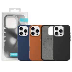 Leather Case for iPhone 16 Pro Max - 3 Colors