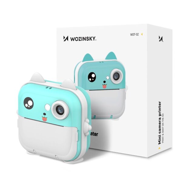 Thermal Printer Camera for Kids - Blue